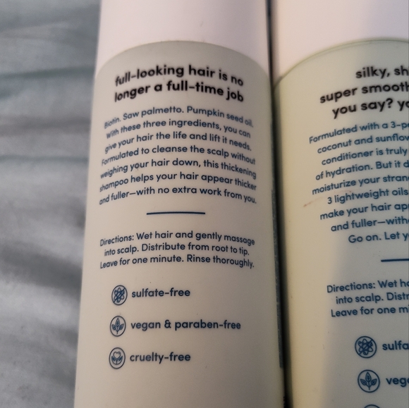 NEW! HERS Shampoo and Conditioner Set 6.4oz - Picture 4 of 7